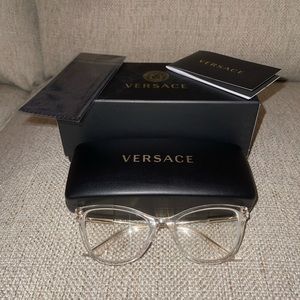 Versace Crystal clear eyeglasses 0VE3309